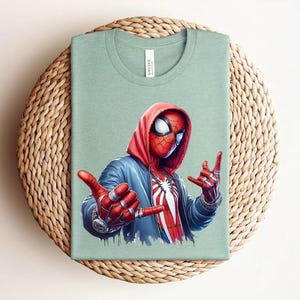Marvel Spiderman T-shirt, Disneyland Family Trip Tee, Vintage Amazing Spider-Man Shirt, MCU Fans Shirt, Marvel Fantasy Shirt, Spiderman Tee bild 9