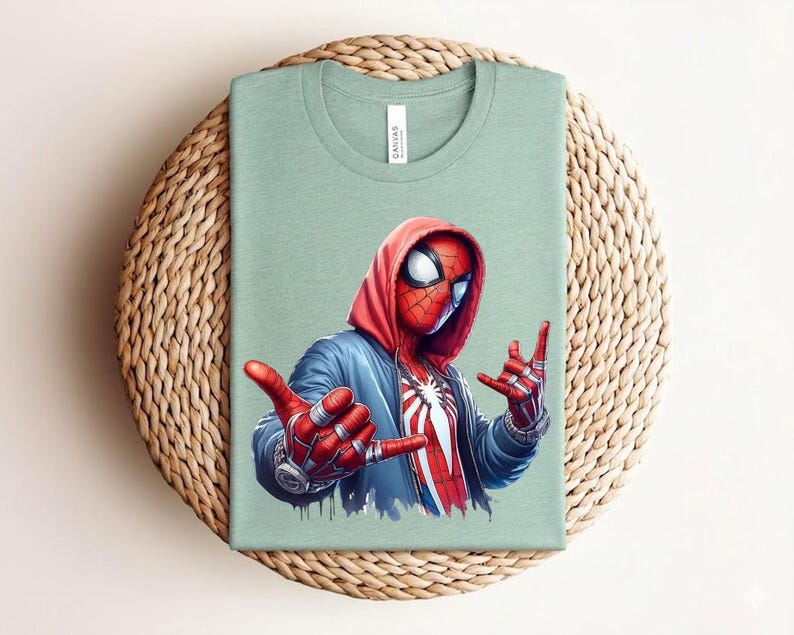 Marvel Spiderman T-shirt, Disneyland Family Trip Tee, Vintage Amazing Spider-Man Shirt, MCU Fans Shirt, Marvel Fantasy Shirt, Spiderman Tee bild 9