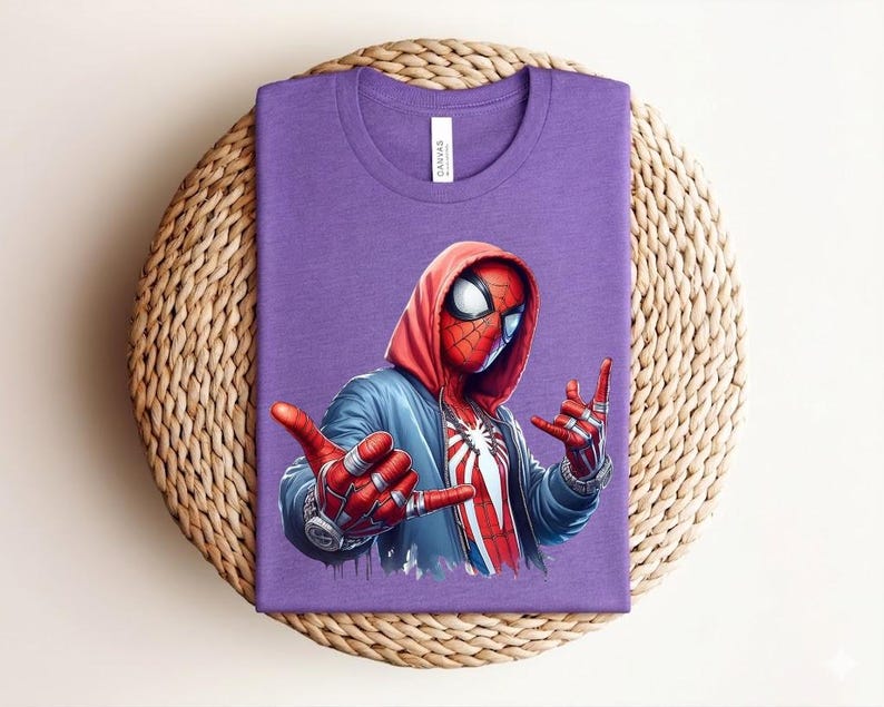 Marvel Spiderman T-shirt, Disneyland Family Trip Tee, Vintage Amazing Spider-Man Shirt, MCU Fans Shirt, Marvel Fantasy Shirt, Spiderman Tee bild 6