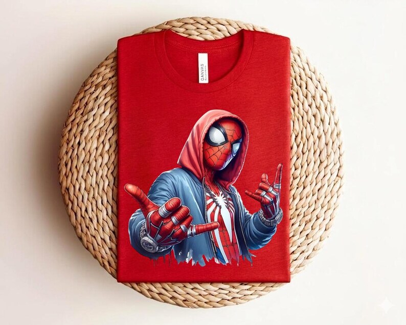 Marvel Spiderman T-shirt, Disneyland Family Trip Tee, Vintage Amazing Spider-Man Shirt, MCU Fans Shirt, Marvel Fantasy Shirt, Spiderman Tee bild 3