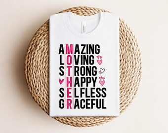 Amazing Mothershirt, Mother's Day shirt, Cute Mom shirt, Retro Mom shirt, Gift shirt for Mom