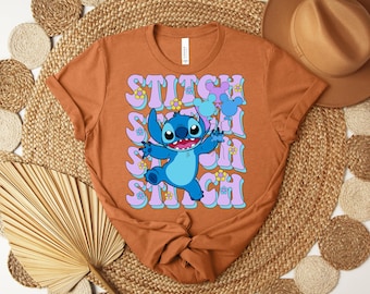 Disneyland Family Size Matching T-shirts, Stitch T-shirt, Disney Easter Egg T-shirt, Disneyland Stitch Spring T-shirt
