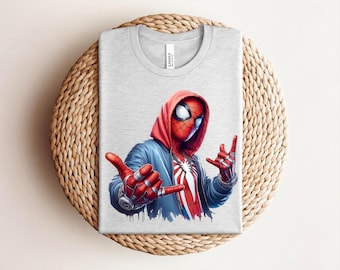 Marvel Spiderman T-shirt, Disneyland Family Trip Tee, Vintage Amazing Spider-Man Shirt, MCU Fans Shirt, Marvel Fantasy Shirt, Spiderman Tee