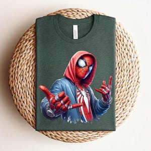 Marvel Spiderman T-shirt, Disneyland Family Trip Tee, Vintage Amazing Spider-Man Shirt, MCU Fans Shirt, Marvel Fantasy Shirt, Spiderman Tee bild 10
