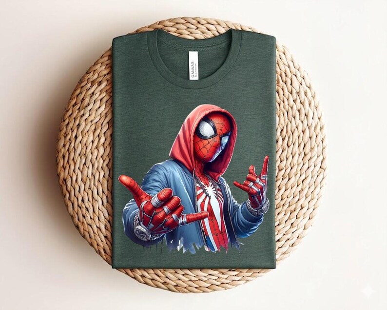 Marvel Spiderman T-shirt, Disneyland Family Trip Tee, Vintage Amazing Spider-Man Shirt, MCU Fans Shirt, Marvel Fantasy Shirt, Spiderman Tee bild 10