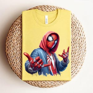 Marvel Spiderman T-shirt, Disneyland Family Trip Tee, Vintage Amazing Spider-Man Shirt, MCU Fans Shirt, Marvel Fantasy Shirt, Spiderman Tee bild 11