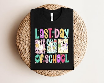 Camiseta del último día de clases, camiseta retro para maestro, último día de clases, camiseta para maestro, camiseta divertida para maestro, regalo para maestro