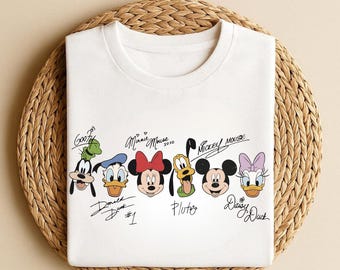 Disney Friends Tee, Classic Mickey and Friends Shirt, Disney Family Tee