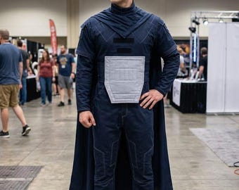 Mandalorian Blue Flight Suit | Din Djarin Cosplay Costume | Star Wars Inspired Bounty Hunter Armor cosplay