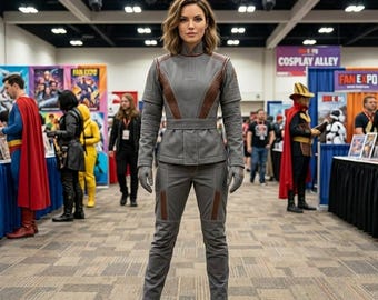 Costume de Cosplay Bo-Katan Kryze inspiré de Star Wars | Costume de cosplay mandhalorien armure galactique pour femme.
