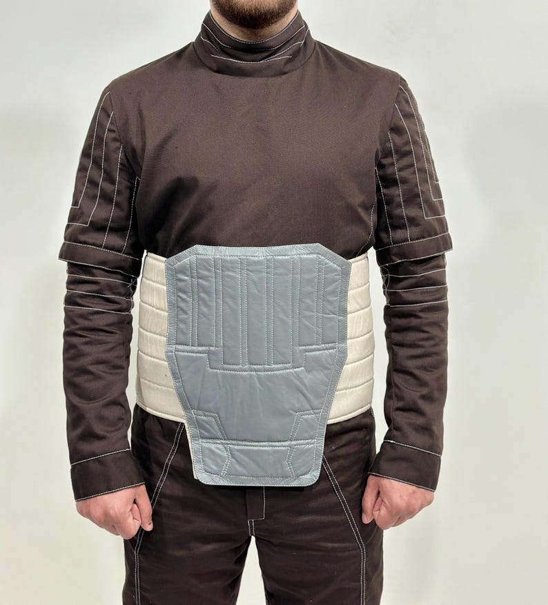 Mandalorian Brown Flight Suit | Din Djarin Cosplay Costume | Star Wars Inspired Bounty Hunter Armor cosplay image 3