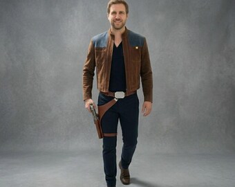 Star Wars Han Solo Smuggler Costume | Star Wars Inspired Han Solo Belt for Comic Con & Halloween
