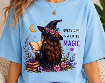 Whimsical Boho Witch Floral Moon Design (Digital Download)