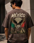 Mexico Soccer PNG 2026 DTF Transfer Mexico Eagle Aztec Calendar Football Shirt Design Sublimation Mexico Flag Soccer product logo