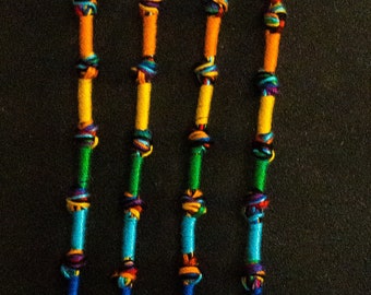 Rainbow (Noah's Covenant) Tallit's matching Tzitizts