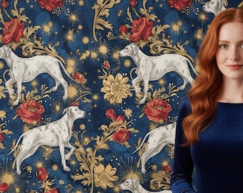 Papel pintado azul marino con estampado floral vintage, mural de animales, autoadhesivo y removible.