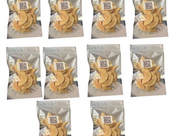 10x Freeze Dried Organic Pink Lady Apples (with caramel)