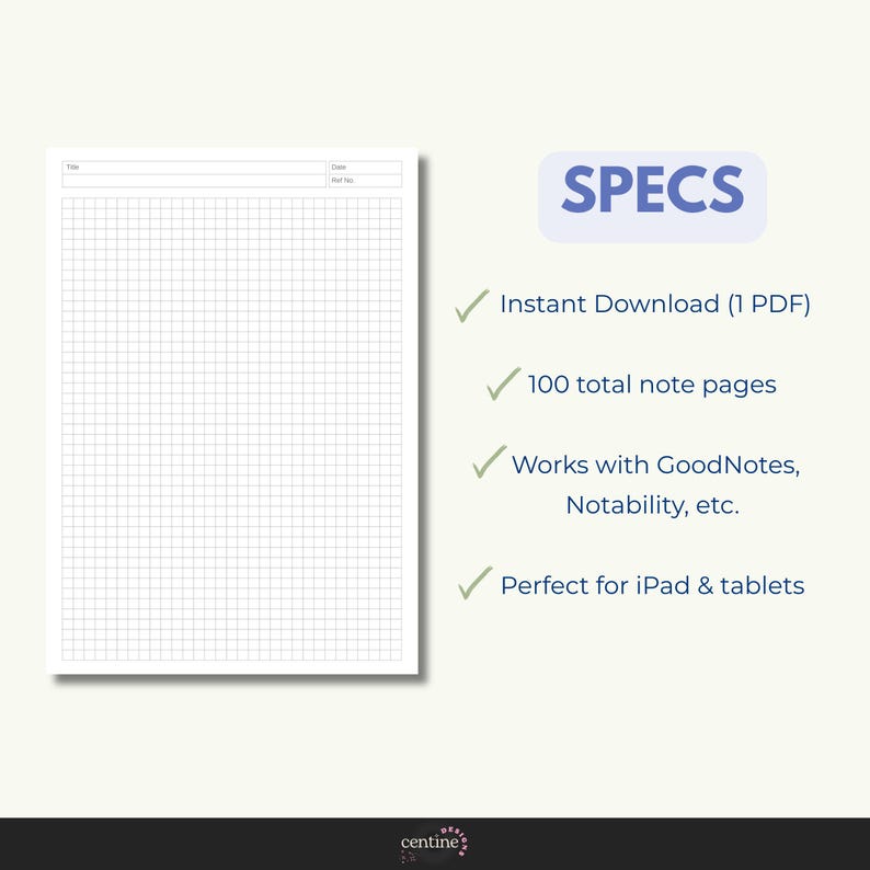 Not Ability Lab Notes Template Digital Lab Notebook Template | 100 Pages Science Notes | Goodnotes ...