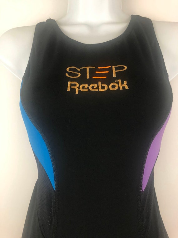 Vintage Step Reebok 90s Step Work Out Dance leotar