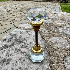 ビンテージ スフィアカット ドアノブ