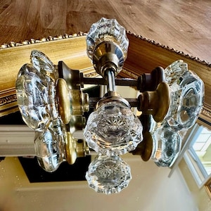 Classic Vintage Glass Doorknobs