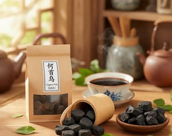Organic Zhi He Shou Wu (Fo-Ti) – Traditional Chinese Herbs, Natural, Sustainably Sourced 150g