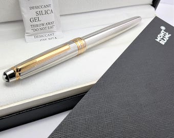 Montblanc Star walker Black Ink Stainless Steel Roller Ball Pen