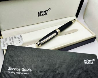 Montblanc Star walker Black Ink Stainless Steel Roller Ball Pen