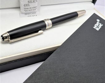 Montblanc Star walker Black Ink Stainless Steel Roller Ball Pen