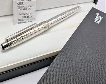Montblanc Star walker Black Ink Stainless Steel Roller Ball Pen