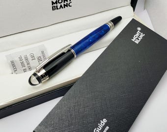 Montblanc Star walker Black Ink Stainless Steel Roller Ball Pen