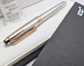 Montblanc Star walker Black Ink Stainless Steel Roller Ball Pen