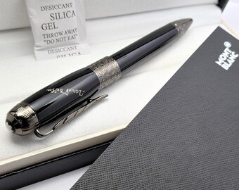 Montblanc Star walker Black Ink Stainless Steel Roller Ball Pen