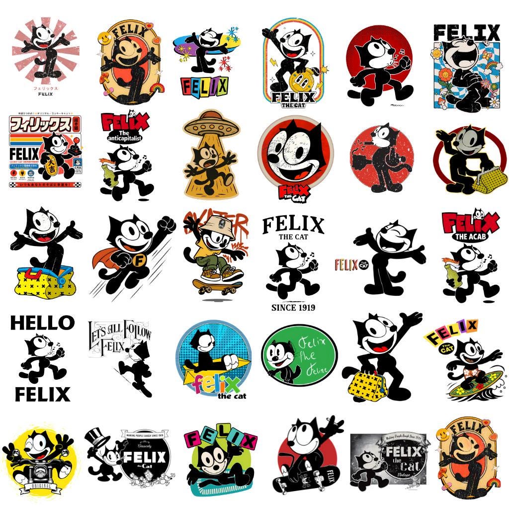 Felix the cat - Etsy 日本