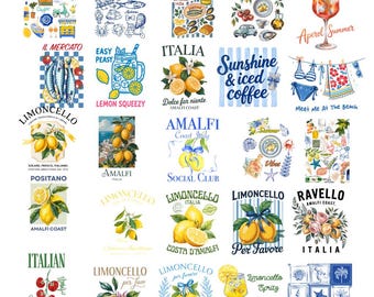 Sommer-PNG, Sommer-Italienisch, La Dolce Vita PNG, Sommer-Vibes