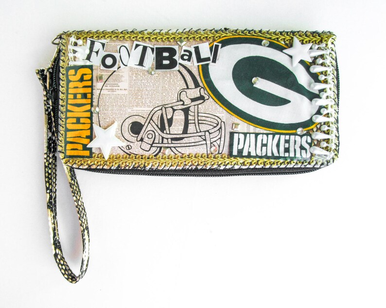 GREEN BAY PACKER Wallet Wisconsin Football Team Gift Accessory Etsy