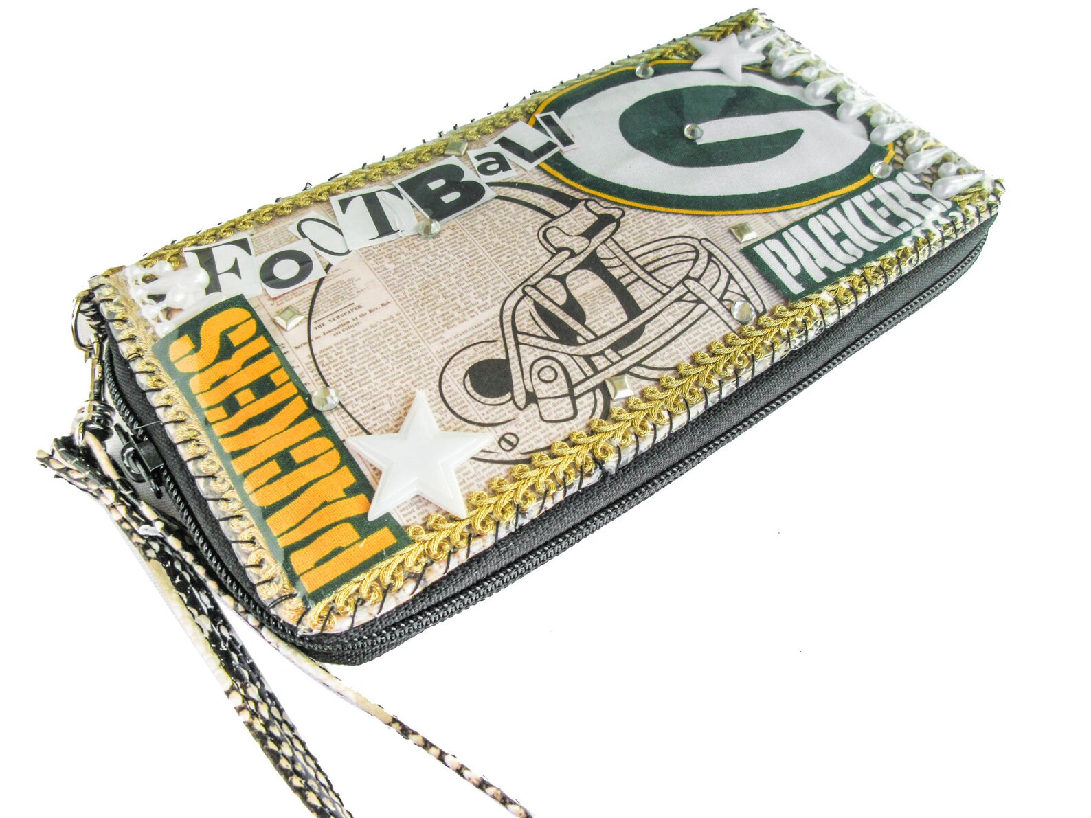 GREEN BAY PACKER Wallet Wisconsin Football Team Gift Accessory Etsy