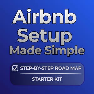 Kit de inicio para anfitriones de Airbnb / Configuración simplificada, optimización de anuncios y sistema listo para huéspedes.