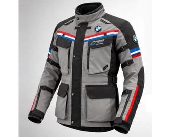 New Men's Motorrad Adventure Jacket | Motorcycle Touring Jacket Men | Waterproof Riding Gear