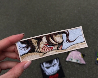 アニメパネル刺繍ワッペン