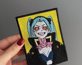 アニメの嫁キャラ刺繍ワッペン