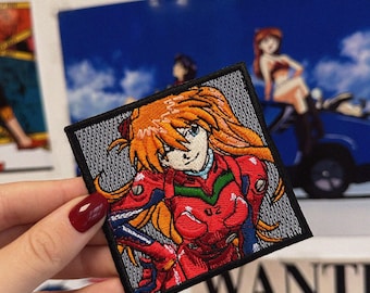 アニメガール刺繍ワッペン