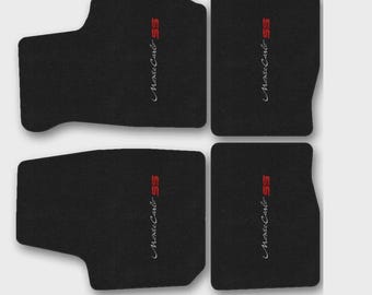 Per tappetini Monte Carlo SS, colore nero, set da 4, 2000-2005