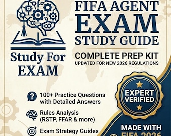 Studiegids FIFA-agentexamen: 100 oefenvragen (digitale download)