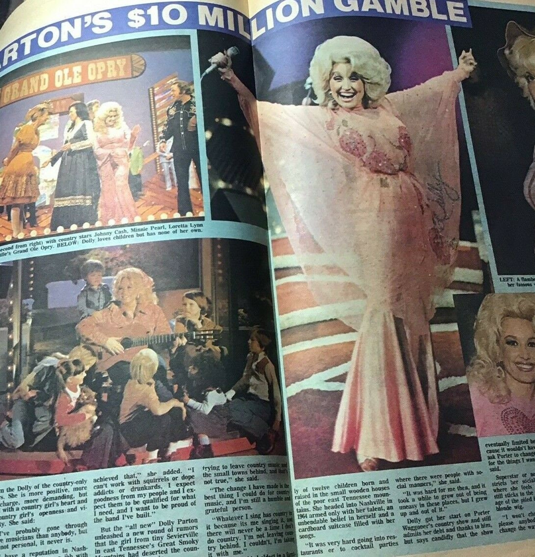 The Star Tabloid Dolly Parton March 21 1978 Newspaper Magazine Farrah Fawcett The Star Tabloid Dolly Parton March 21 1978 Newspaper Magazine Farrah Fawcett