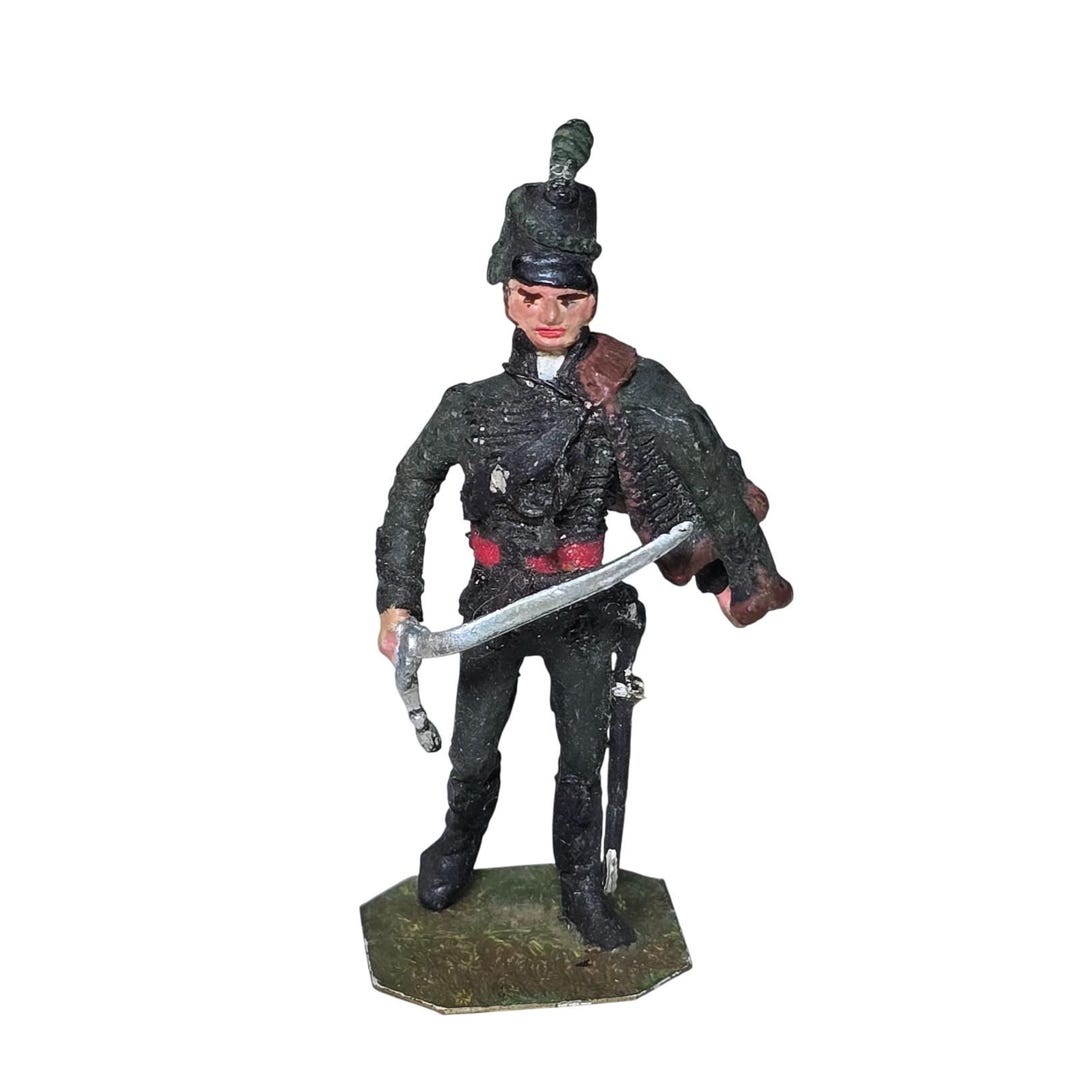 Vintage 95th Rifles Officer Toy Soldier Military Model Miniature ...
