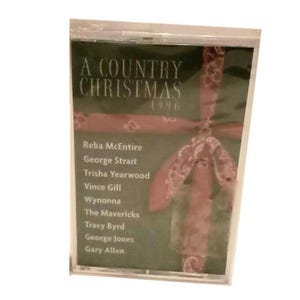 A Country Christmas 1996 Cassette Tape New Factory Sealed Reba Wynonna Yearwood