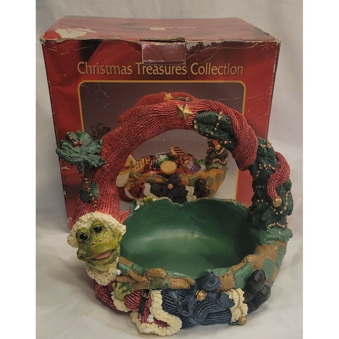 Mistletoad Santa Basket Toad Frog Mistle-toad Christmas Decoration Kitsch - Etsy