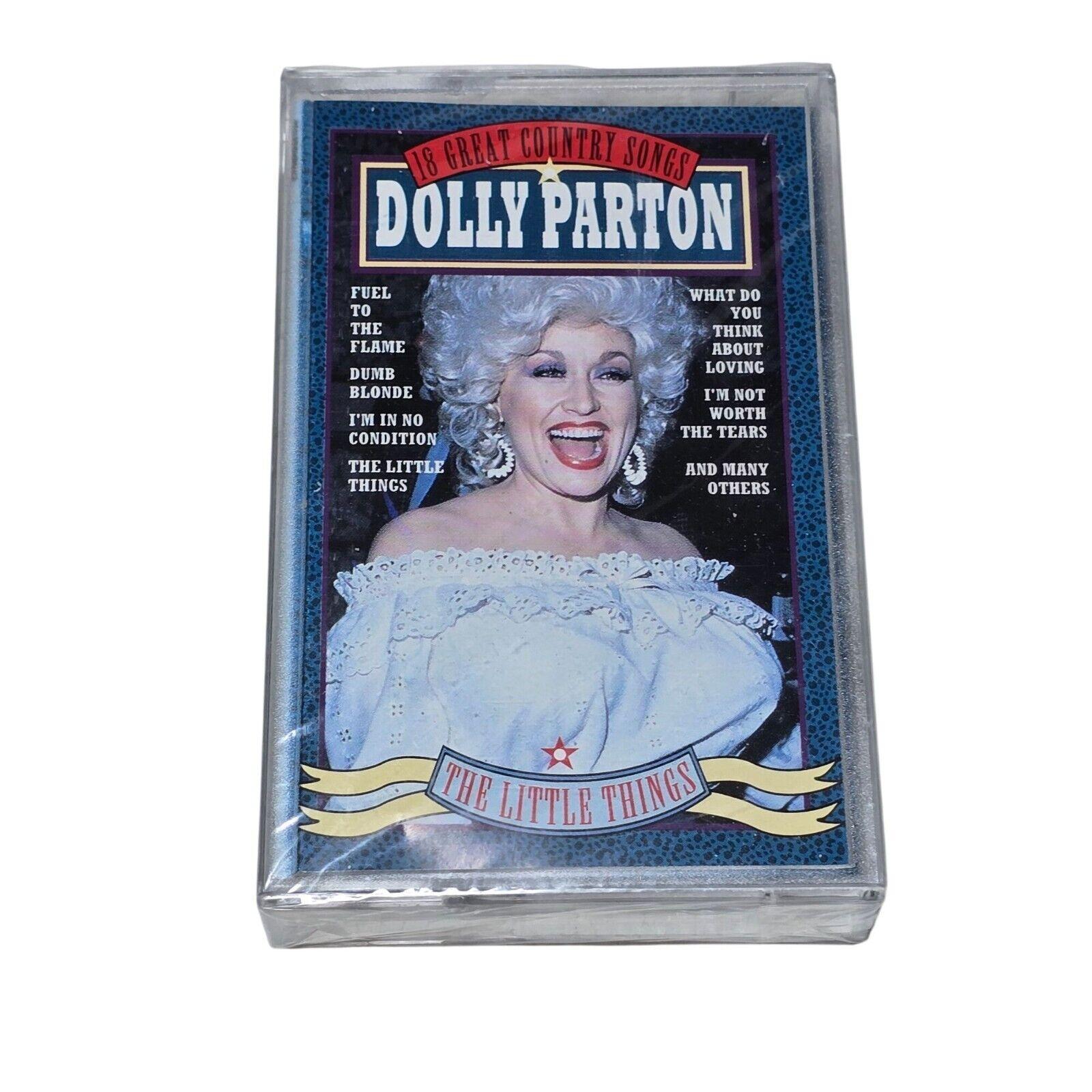 Dolly Parton the Little Things Cassette Tape Dumb Blonde Busy