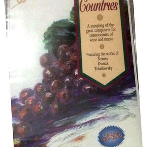 Let&#39;s Do Wine Countries Cassette Tape Classical Strauss Dvokak Tchaikovsky Ravel